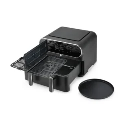 AF-2x50 dual zone airfryer 11 L, Musta