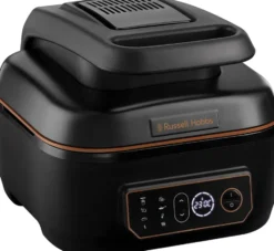 Air fryer & Grill Multi Cooker Satisfry 5,5 l, Musta