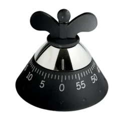 Alessi keittiöajastin, musta
