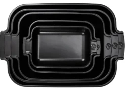 Appolia keramiikkavuoka 40x27 cm, Satin black