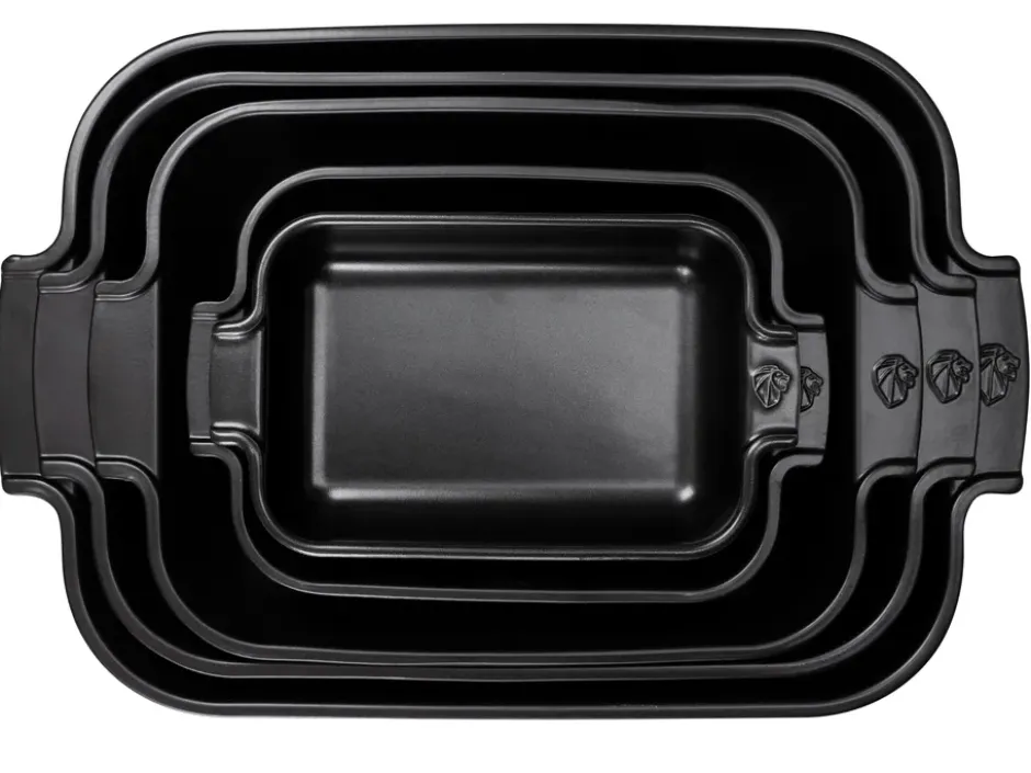 Appolia keramiikkavuoka 40x27 cm, Satin black