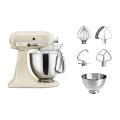Artisan 5KSM175 keittiökone lisävarusteilla 4,8 L, Almond cream