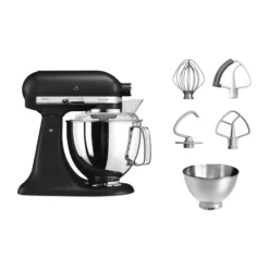 Artisan 5KSM175 keittiökone lisävarusteilla 4,8 L, Cast iron black