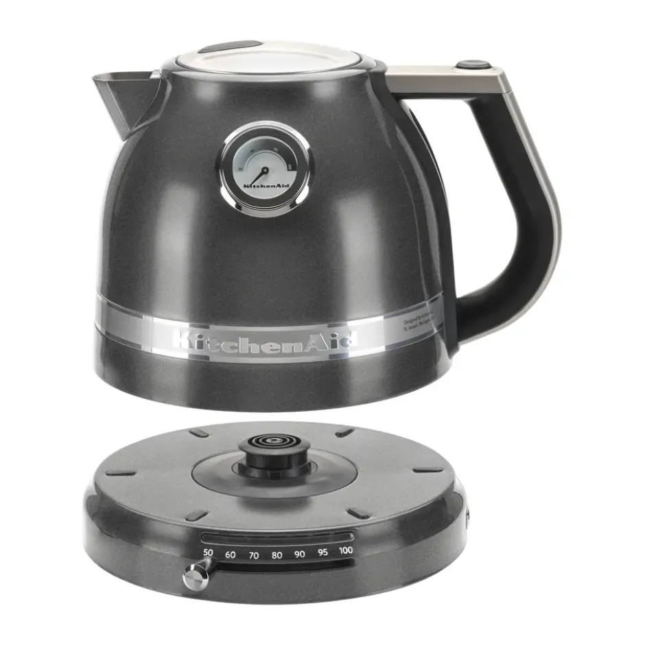 Artisan vedenkeitin säädettävällä lämpötilalla 1,5 L, Medallion silver