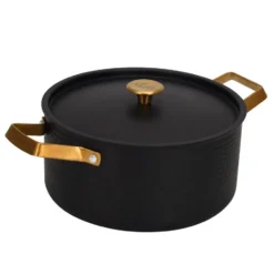 Arvet taottu musta kannellinen pata, Mio, 4 l