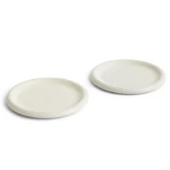 Barro lautanen, Off-white, Ø24 cm 2-pack
