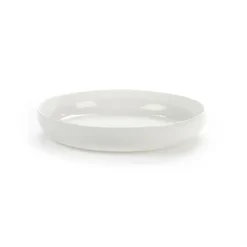 Base leipälautanen korkealla reunalla, valkoinen, 16 cm