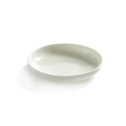 Base pikkulautanen valkoinen, 8 cm