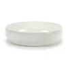 Base tarjoilukulho matalalla reunalla, valkoinen, 24 cm