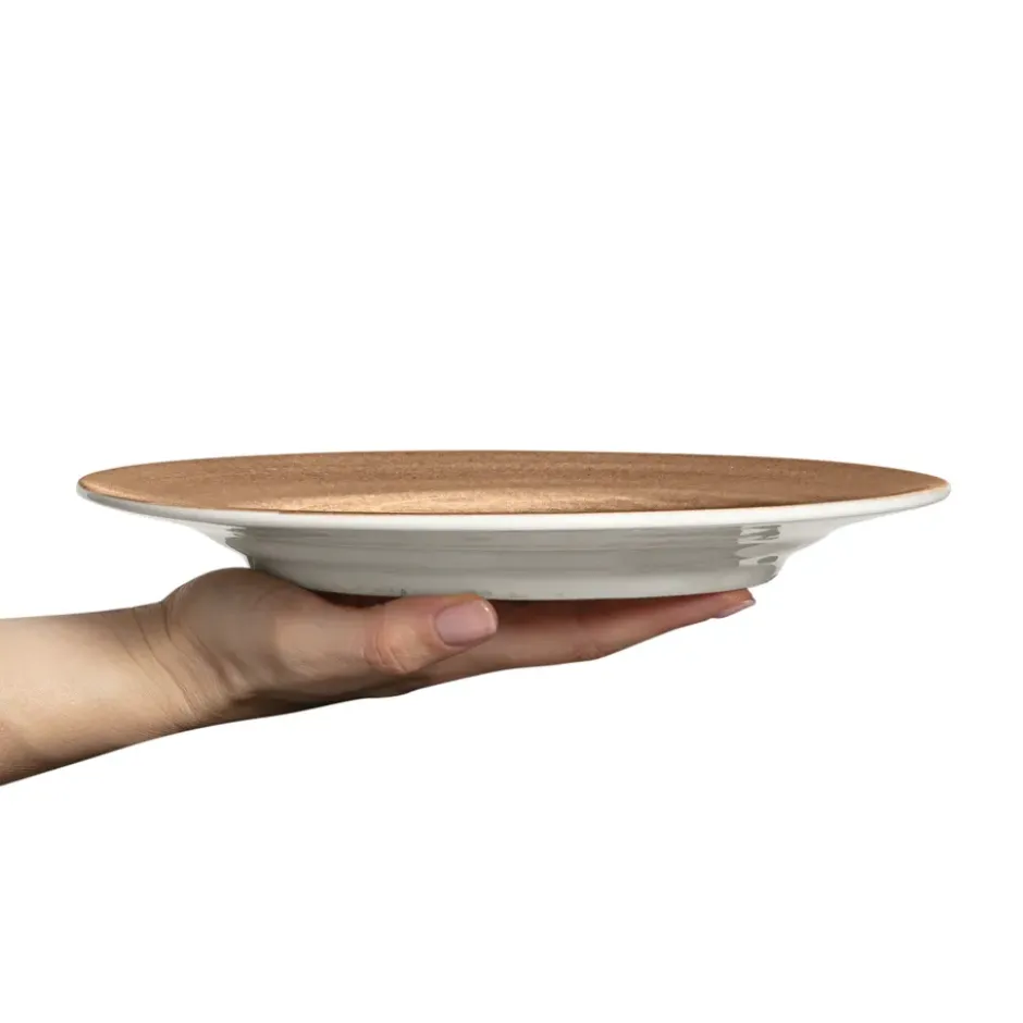 Basic lautanen 25 cm, Cinnamon