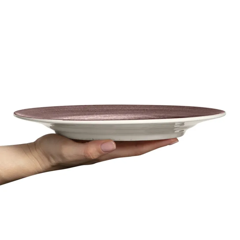 Basic lautanen 25 cm, Plum