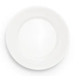 Basic lautanen 25 cm, Valkoinen