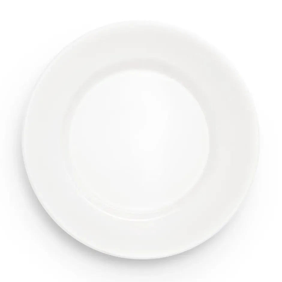 Basic lautanen 25 cm, Valkoinen