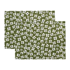 Belle Amie pöytätabletti 2-pack, Tummanvihreä, 34x45 cm