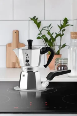 Bialetti induktiolevy Ø13 cm, Silver-musta
