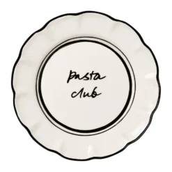 Bistro-salaattilautanen, Black, 21,5 cm