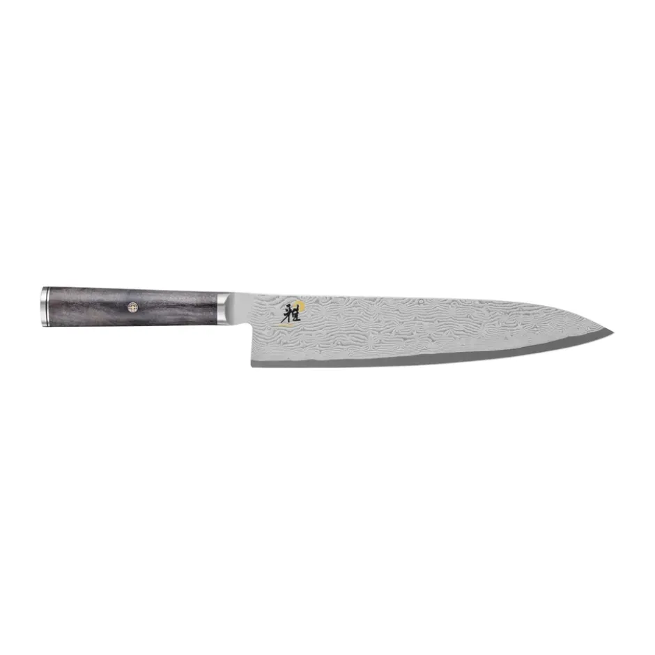 Black 5000MCD 67 kokkiveitsi gyutoh 24 cm, Damaskus-musta vaahtera