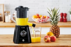 Blendforce LH42Q8S0 2-in-1 blender & mehukone, Musta