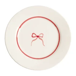Bow salaattilautanen, Dark Pink, 22 cm