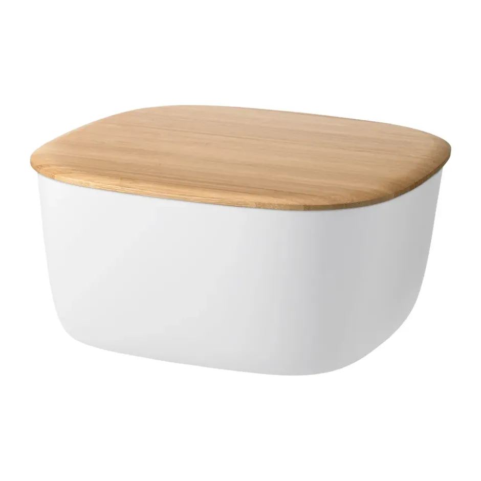 BOX-IT leipälaatikko 23x23 cm, White