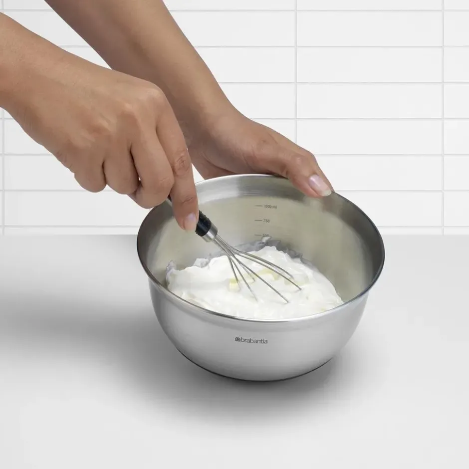 Brabantia sekoituskulho, musta 1 litra