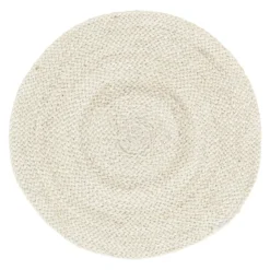 Braided pöytätabletti Ø 38 cm, Ivory