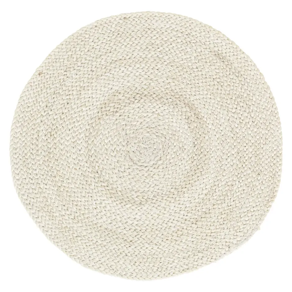 Braided pöytätabletti Ø 38 cm, Ivory
