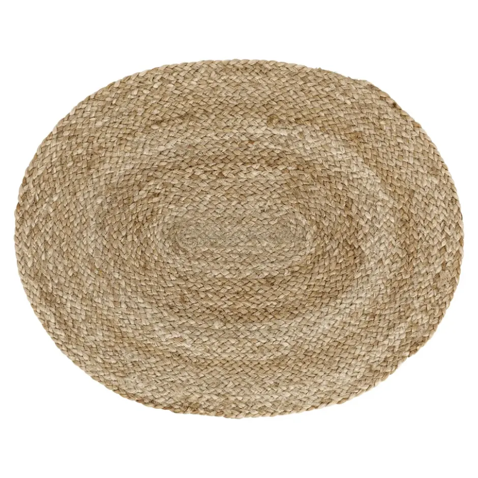 Braided pöytätabletti ovaali, Luonnonvärinen