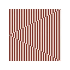 Broken Lines lautasliina 33x33 cm 20-pack, Berry-white