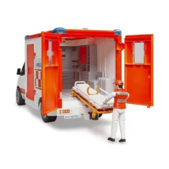 Bruder Ambulans Mercedes Sprinter med figur 02676