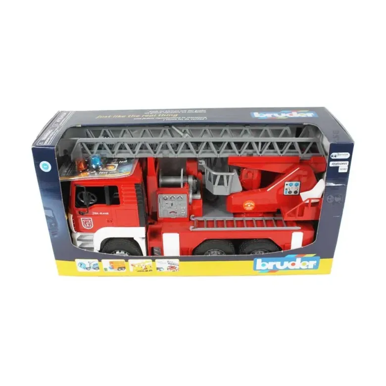 Bruder Brandbil Lastbil MAN med Vattenpump 02771