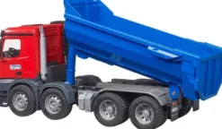 Bruder Lastbil Mercedes Arocs med tippflak Halfpipe Dump Truck 03621
