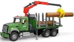 Bruder MACK Timmerbil med stockar 02824