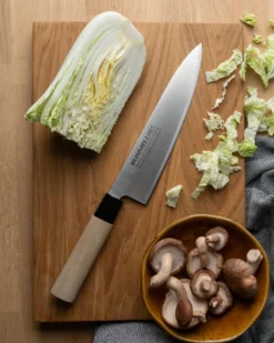 Bunmei kokkiveitsi 20 cm, Ruostumaton teräs