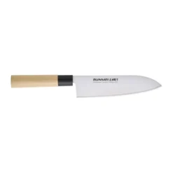 Bunmei santokuveitsi 18 cm., Ruostumaton teräs
