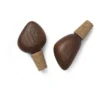 Cairn viinipullonavaaja 2 kpl, dark brown