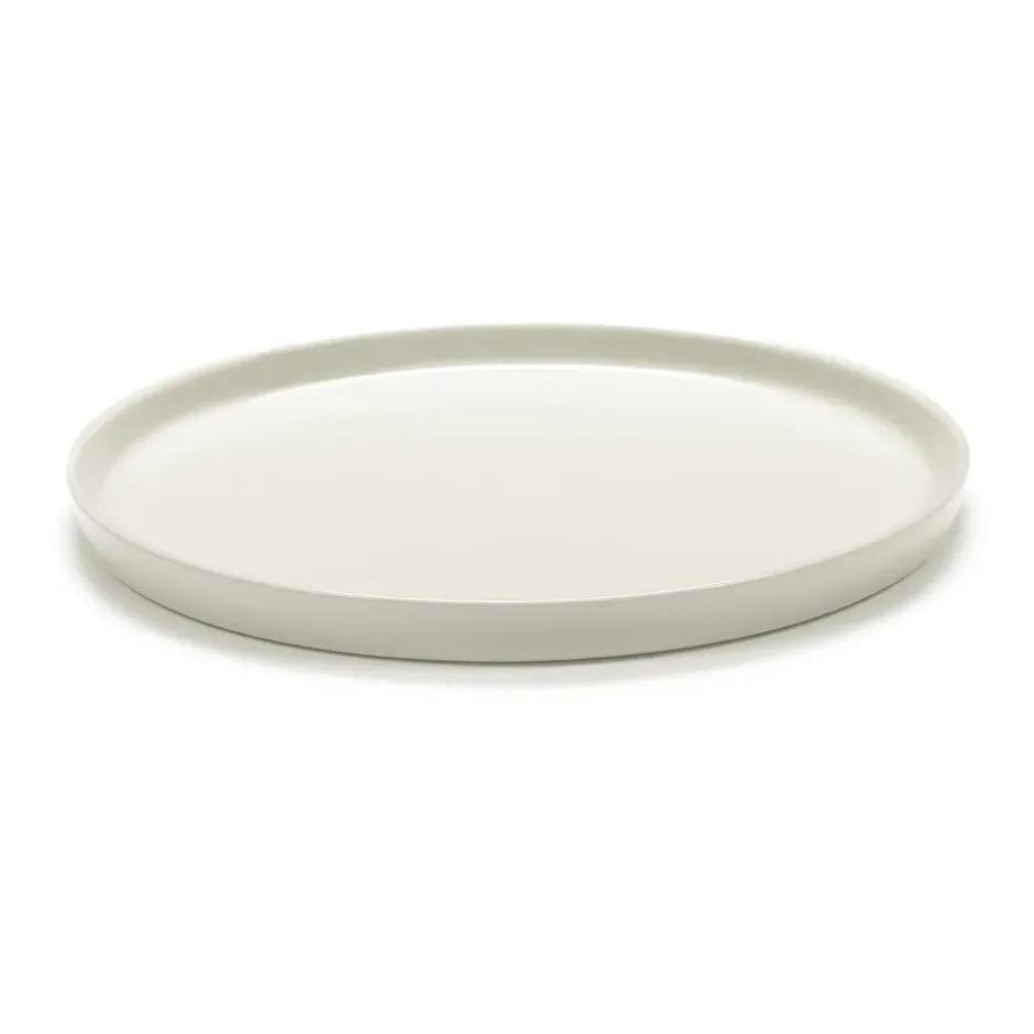 Cena lautanen korkea L Ø 26 cm, Ivory