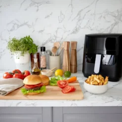 Champion Ceramic airfryer XL, Musta, 5,5 l