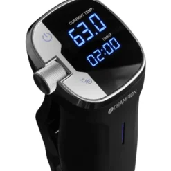 Champion Precision sous vide laite, Ruostumaton teräs–musta