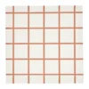 Check & Stripes paperinenäliina 25x25 cm 20-pack, Beige