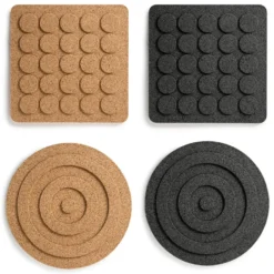 Circle pyöreä pannunalunen Ø 20 cm, Musta