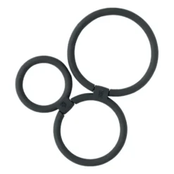 CIRCLES uunikinnas Ø13 cm, Musta