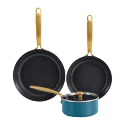 Combekk Element kattila- ja paistinpannusetti 4 osaa, Ocean Blue