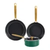 Combekk Element kattila- ja paistinpannusetti 4 osaa, Holly Green