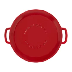 Combekk emaloitu valurautapata Ø28 cm, Kirsikka