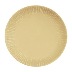 Confetti lautanen, Mustard, Ø27,5 cm