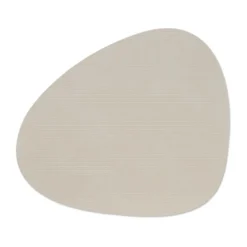 Corduroy pöytätabletti curve L, Oyster White