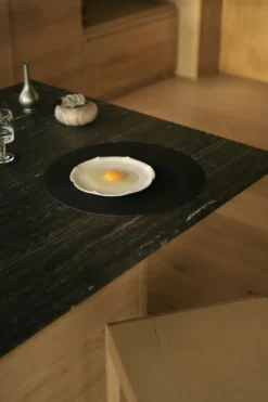 Corduroy pöytätabletti, Musta muste, ympyrä, L