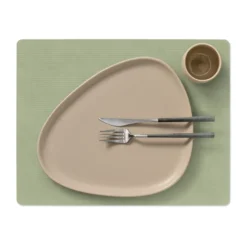 Corduroy pöytätabletti square L, Olive Green