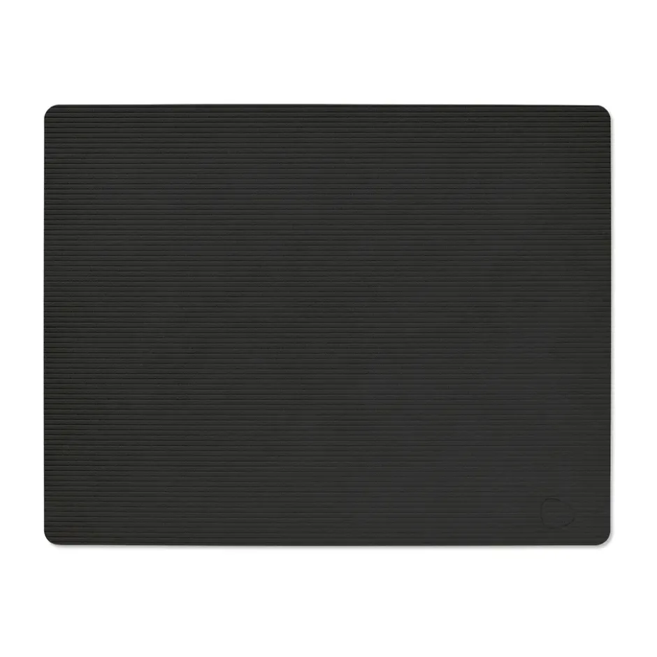 Corduroy pöytätabletti square L, Musta muste